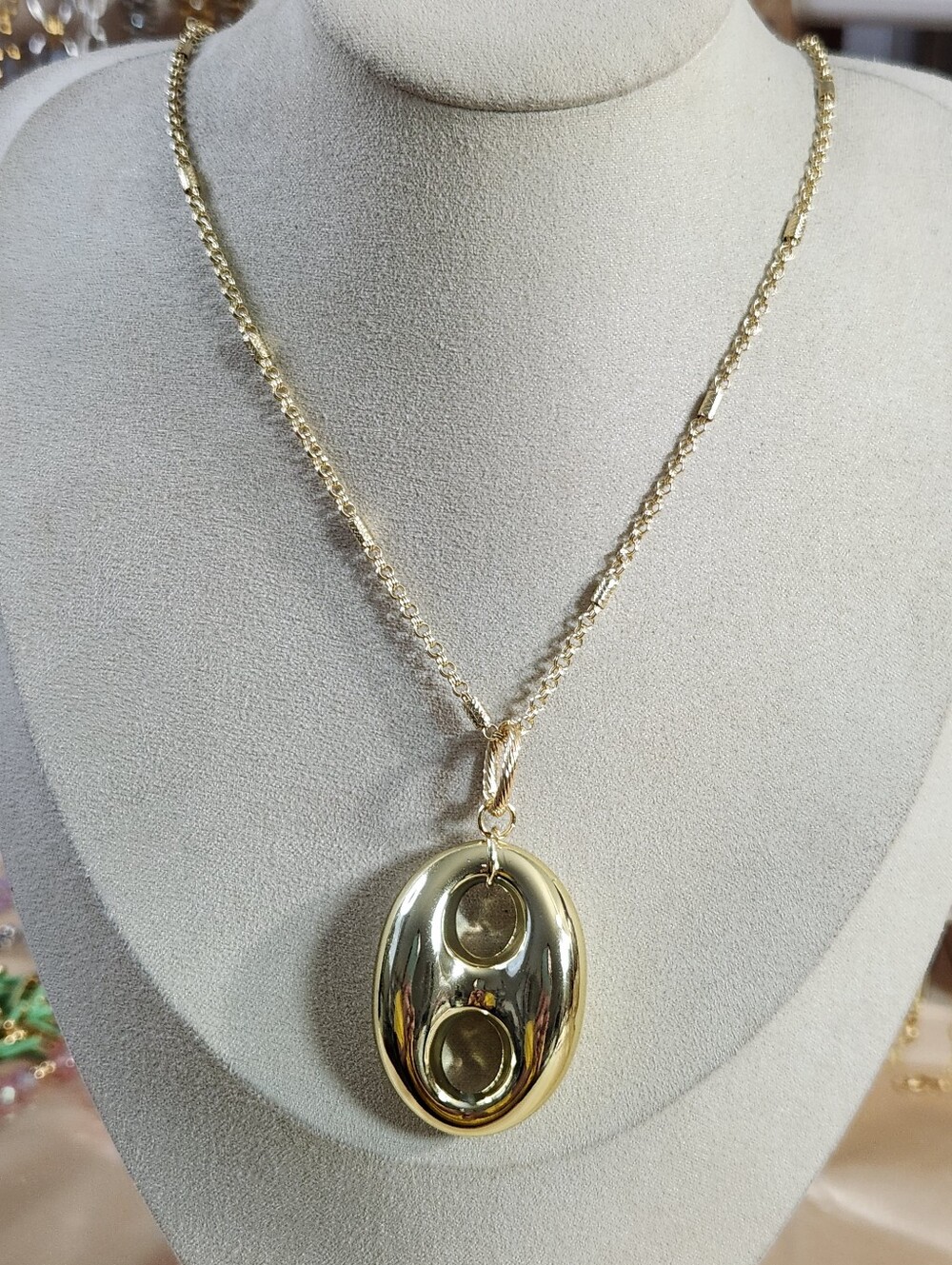 14k Gold Plated Charm Necklace